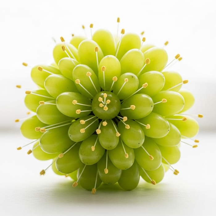 Shine Muscat Grape Flower Art | Unique Crafting Ideas Shine Muscat Grape Flower Art | Unique Crafting Ideas