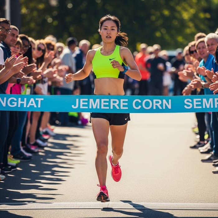 Vibrant Athleticism: High-Contrast Expression of Athletes