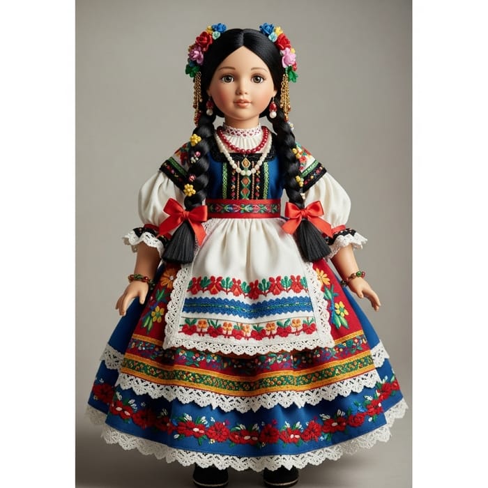 Tomamota Doll by Tamara Bogdanova in European Attire