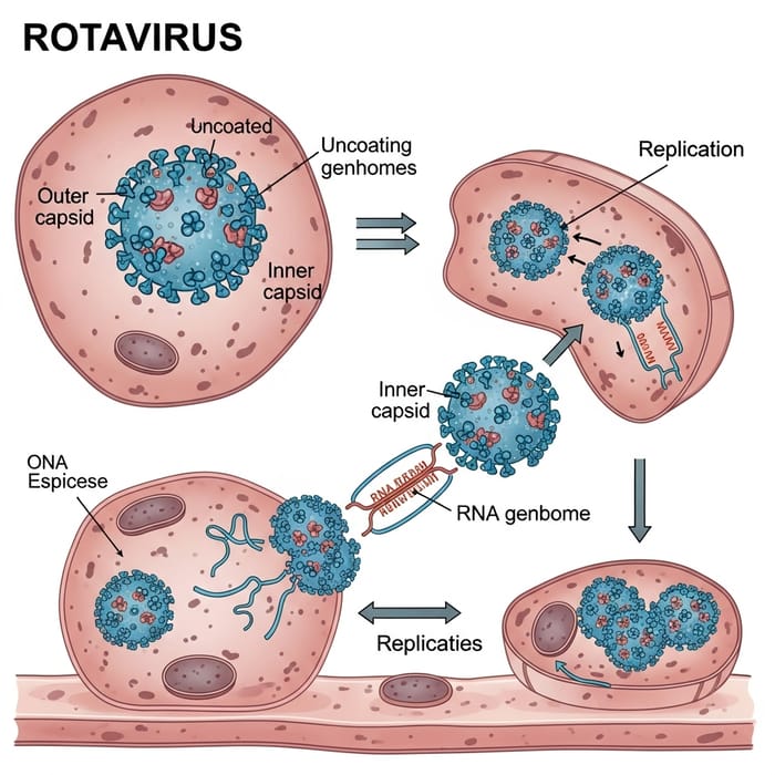 Understanding Rotavirus Replication Mechanism Understanding Rotavirus Replication Mechanism