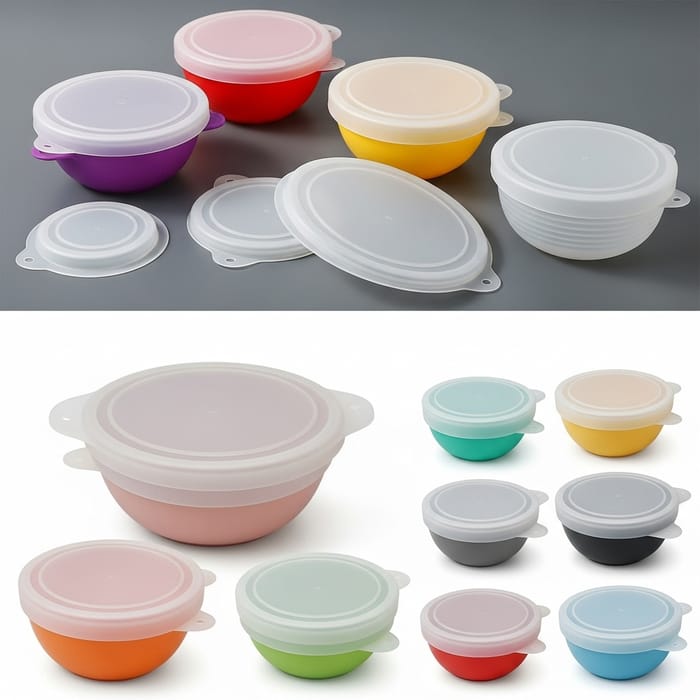 Silicone Tapas Lids | Airtight Sealing & Variety of Colors Silicone Tapas Lids | Airtight Sealing & Variety of Colors