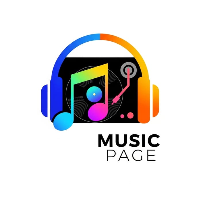 Create a Modern Music Logo | Design for Vibrant Music Page