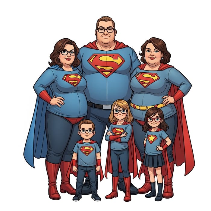 Superhero Family: Unique Traits and Powers Superhero Family: Unique Traits and Powers