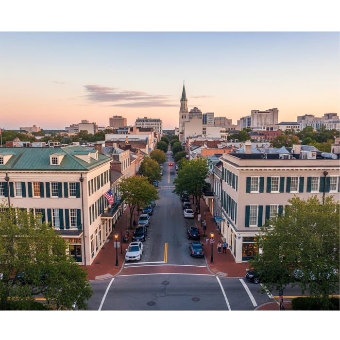 Charming Cityscape: A Modern Savannah Experience Charming Cityscape: A Modern Savannah Experience