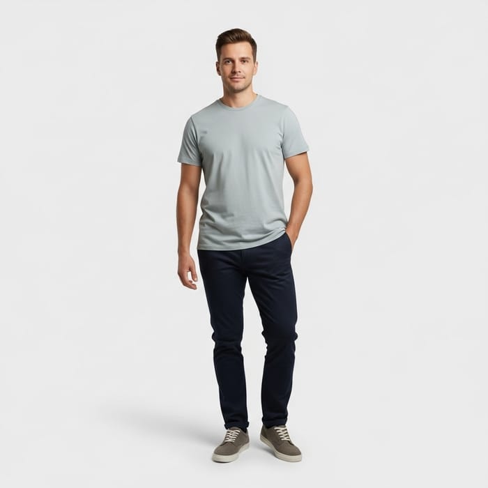 Approachable Caucasian Man | Casual & Relaxed Pose