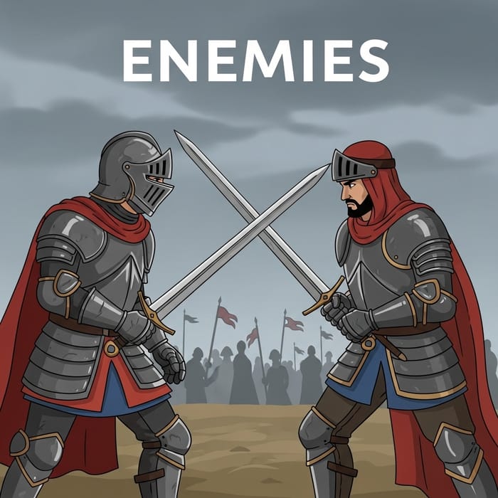 Enemigos Battle: Hispanic vs Middle-Eastern Warriors