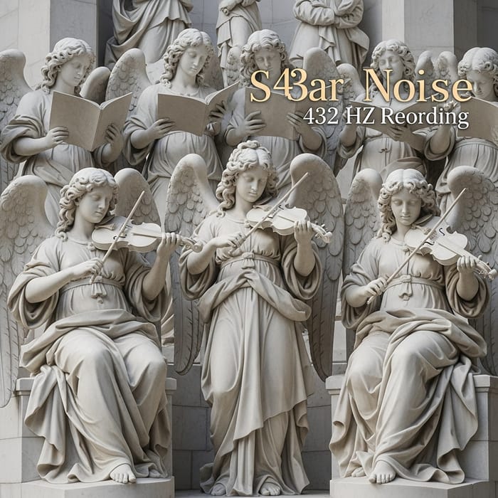 Marble Angels Choir 432 Hz Sleep Noise CD Cover