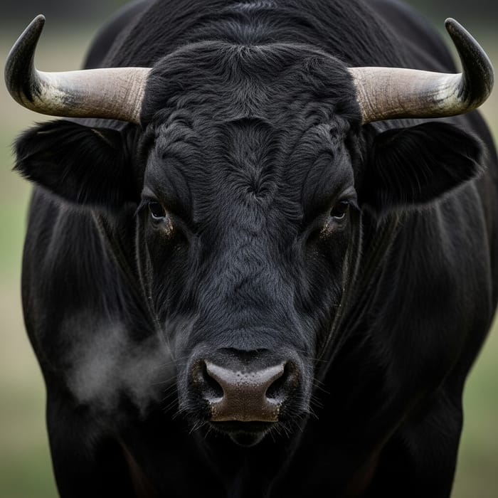 Black Bull's Head | Stunning Portrait Black Bull's Head | Stunning Portrait