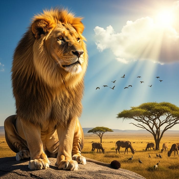 Majestic Lion: King of the Jungle Majestic Lion: King of the Jungle