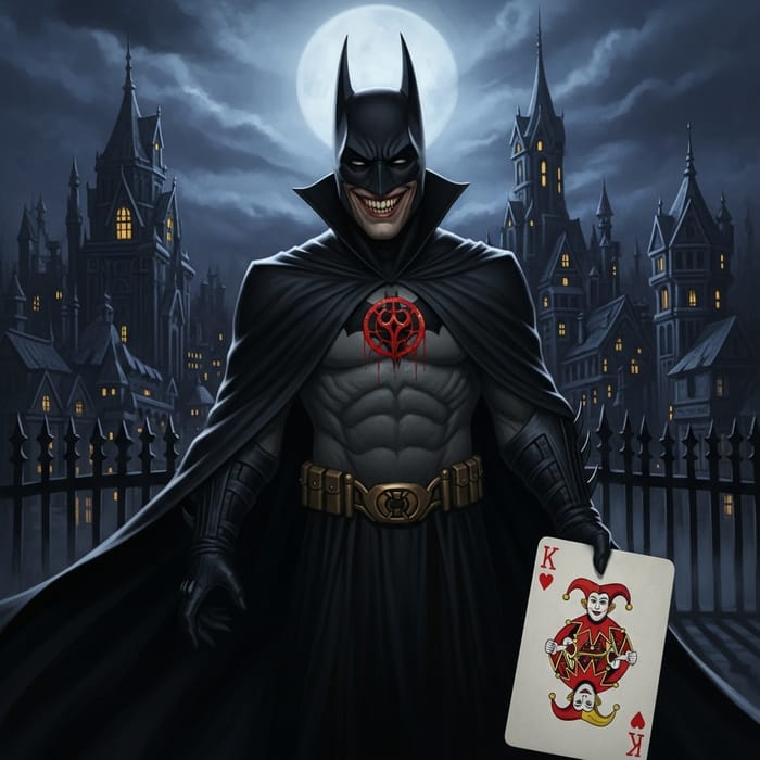 Batman Who Laughs: Mysterious Gothic Figure Batman Who Laughs: Mysterious Gothic Figure