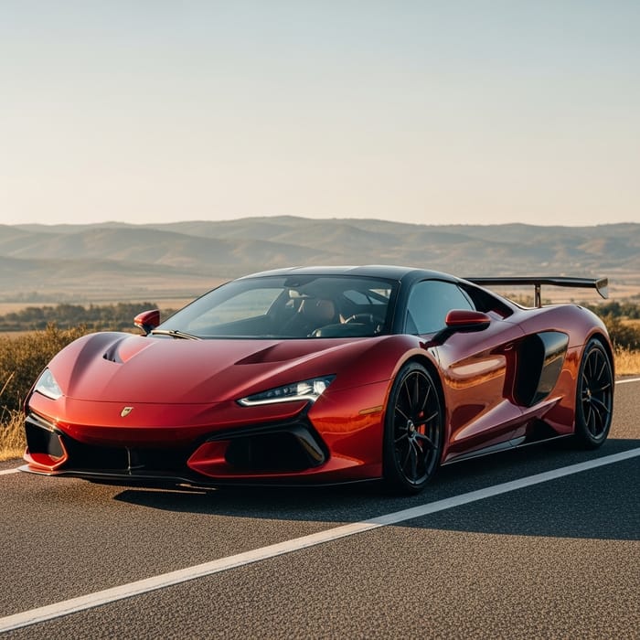 Scarlet Supercar | Sleek Design & Bold Power