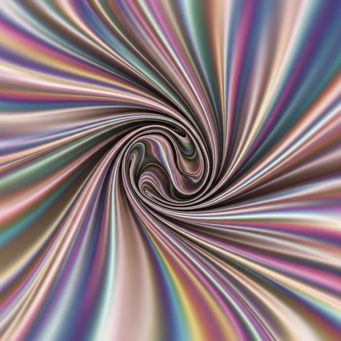 Vibrant Silk Fabric Art: Twisting & Pulling | Bright Color Palette