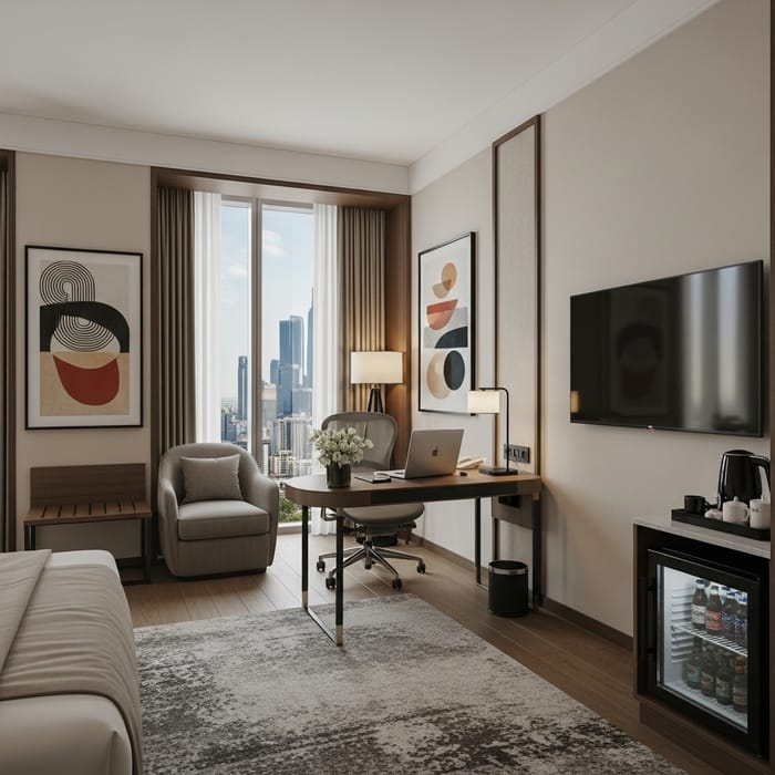 Modern Executive Accommodation with Regional Center Inspiration