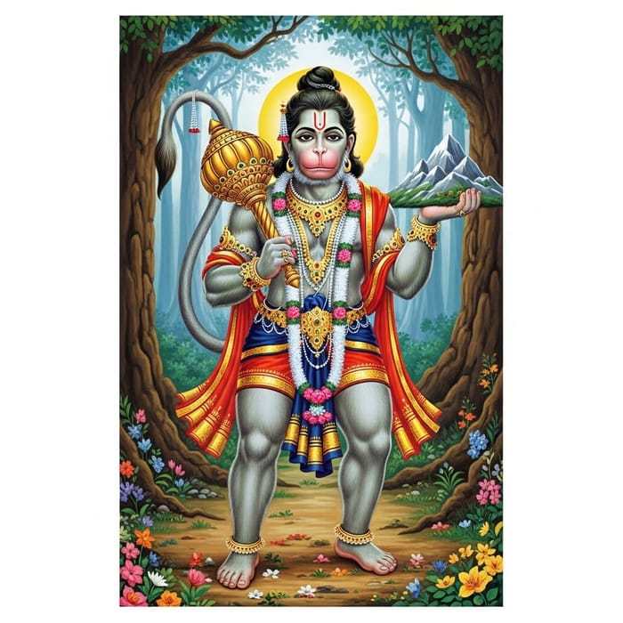Hanuman: Legendary Divine Monkey in Hindu Mythology