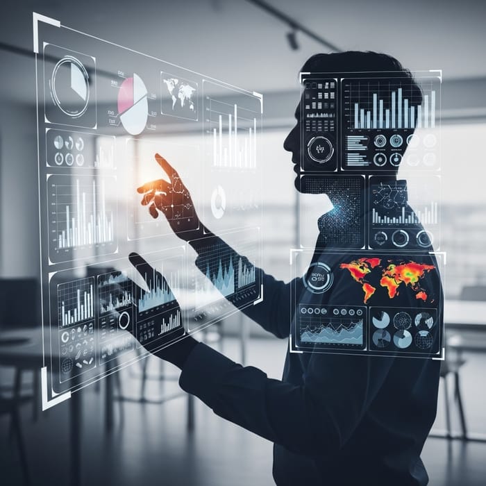Data Visualization Strategies for Better Insights | Modern Office Setting Data Visualization Strategies for Better Insights | Modern Office Setting