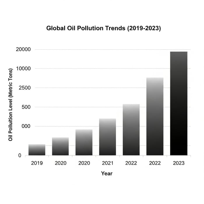 Rise in Pollution over Last 5 Years by Petroleum Rise in Pollution over Last 5 Years by Petroleum