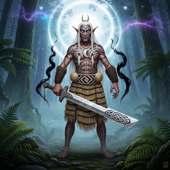 Patupaierehi: Maori Mythical Vampiric Creatures in Fern Forests Patupaierehi: Maori Mythical Vampiric Creatures in Fern Forests