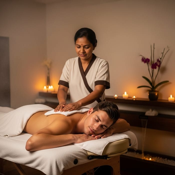 Soothing Massage Experience at Spa & Wellness Center