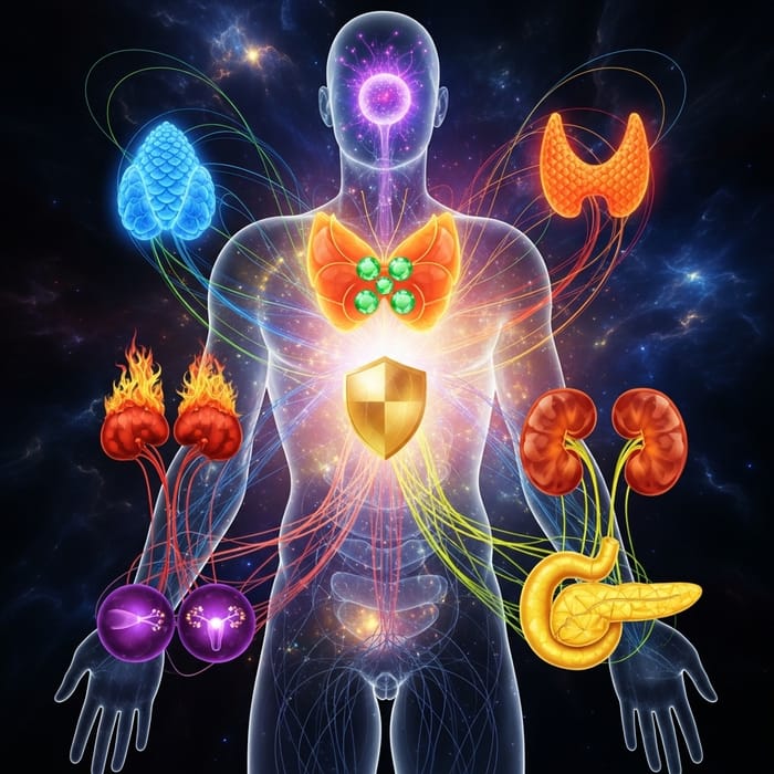 Abstract Endocrine Gland Organization Abstract Endocrine Gland Organization