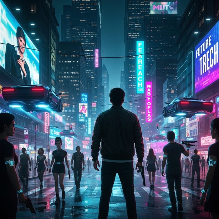 Cyberpunk Surprise: Futuristic Thrills & Neon Delights