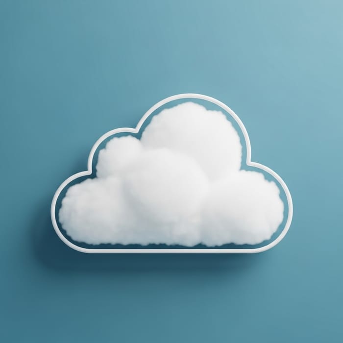 Cloud Icon Design for Weather Apps and Storage Cloud Icon Design for Weather Apps and Storage