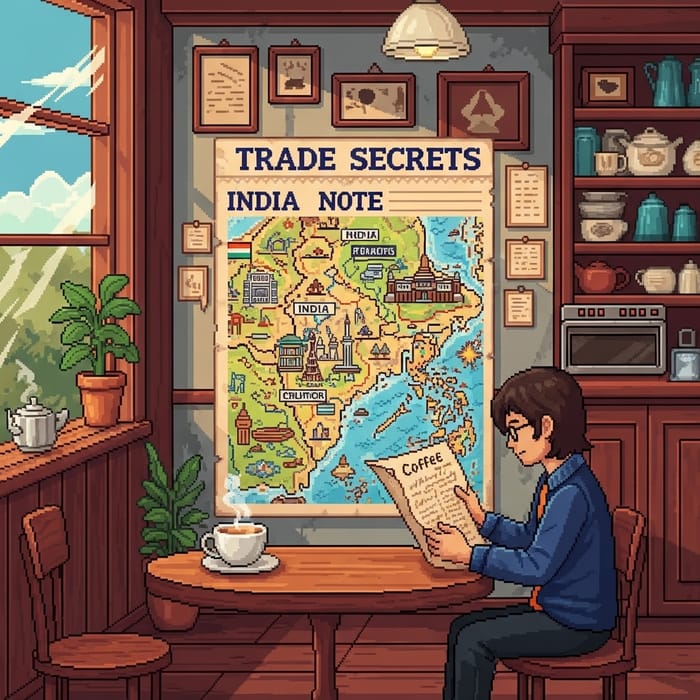 Discover Business Secrets in Pixel Art Coffee Shop Scene Discover Business Secrets in Pixel Art Coffee Shop Scene
