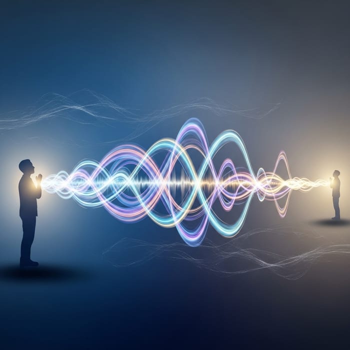 Captivating Sound Waves Artwork: Can You Hear My Call? Captivating Sound Waves Artwork: Can You Hear My Call?