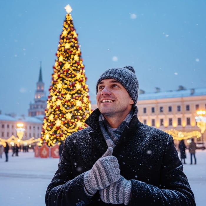 Dima Belov on Fir Tree in Minsk 2024