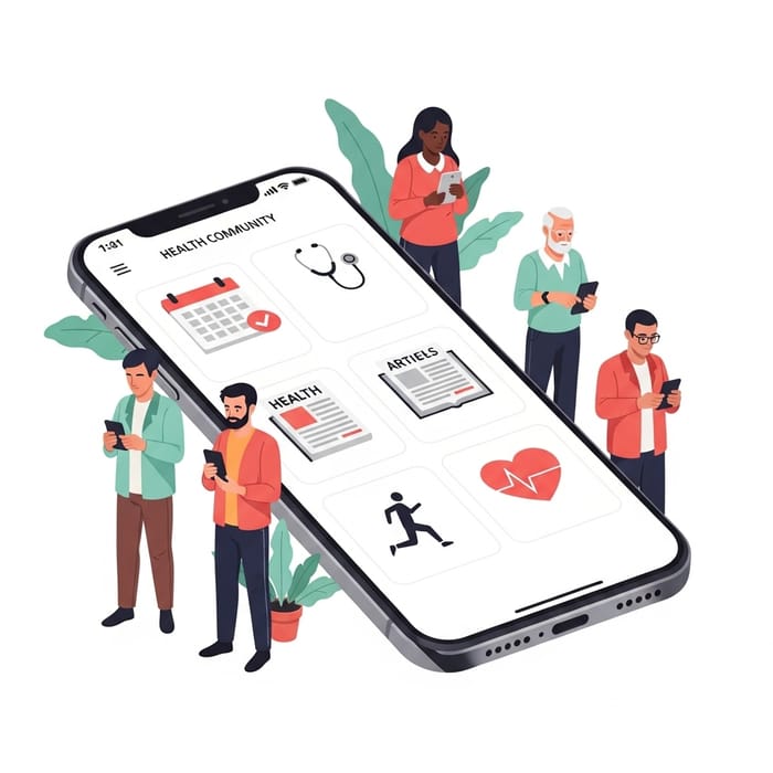 Health Community App for Easy Access to Health Services