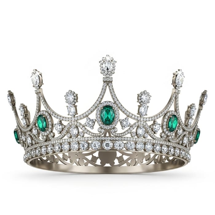 Majestic Crown | Regal Beauty & Dazzling Gemstones Majestic Crown | Regal Beauty & Dazzling Gemstones