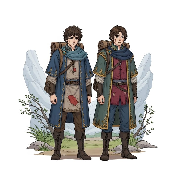 Two Kings' Sons Journey into the World Two Kings' Sons Journey into the World