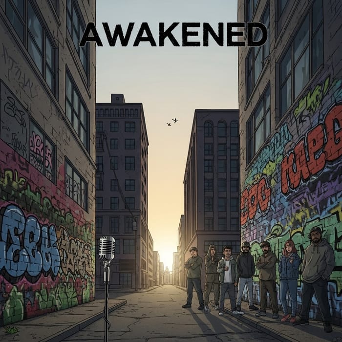 Awakened: Hip Hop Album Cover Design