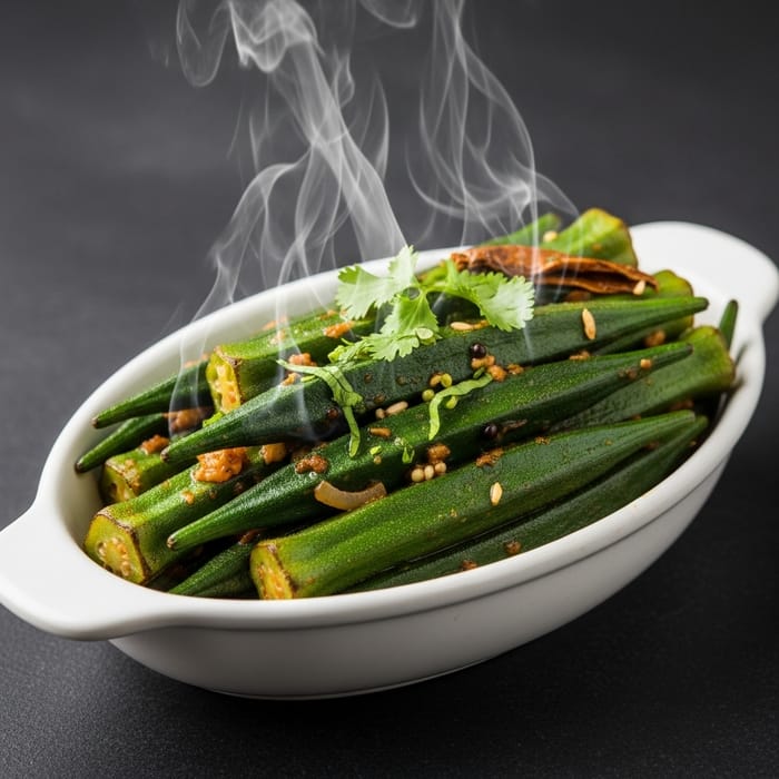 Classic Bhindi Sizzling Recipe | Asian Culinary Tradition