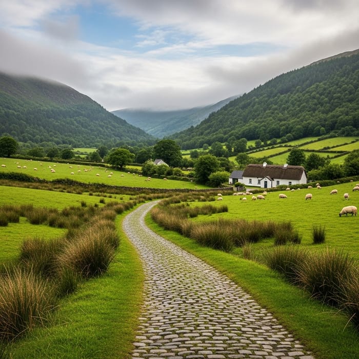 Idyllic Irish Countryside Landscape | Natural Beauty Revealed Idyllic Irish Countryside Landscape | Natural Beauty Revealed