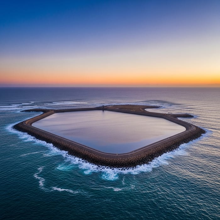 Scenic Offshore Reservoir: A Serene Escape