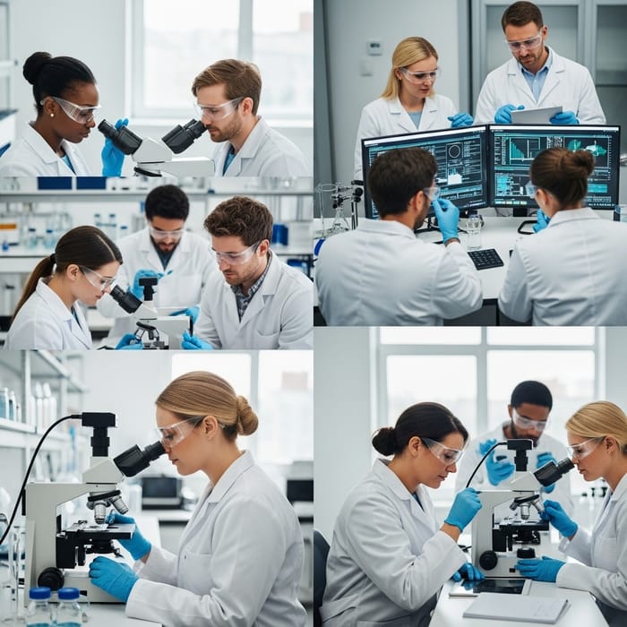 Professional Scientific Research in a Modern Lab Professional Scientific Research in a Modern Lab