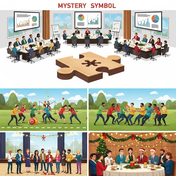 Multiplier Theme Company Event: Workshops, Team Building & Christmas Celebration