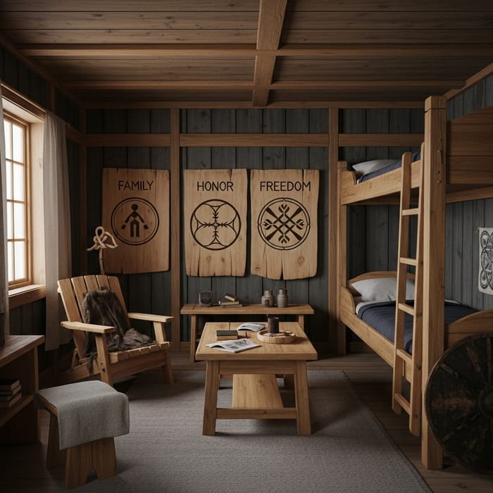 House of Wolf: Viking Student Dorm with Cozy Scandinavian Vibes House of Wolf: Viking Student Dorm with Cozy Scandinavian Vibes