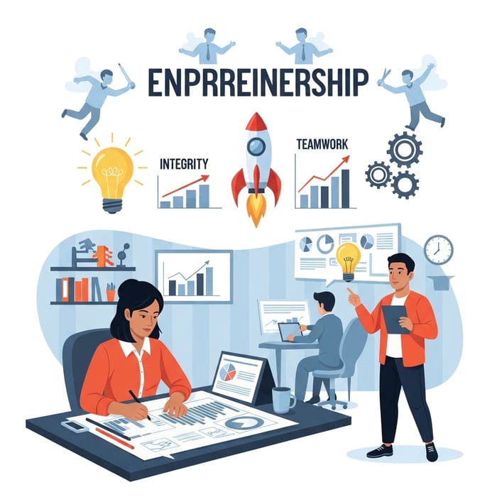 Imaginative Entrepreneurship: Diverse & Creative Scene
