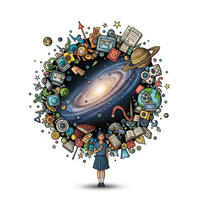Discover the Universe Inside a Young Hispanic Girl's Mind