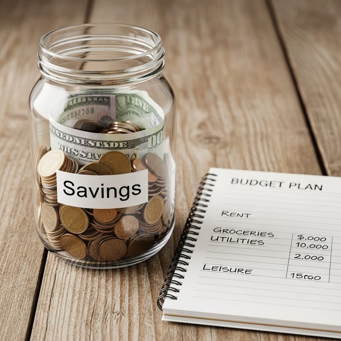 Money Saving Jar & Budget | Personal Finance Management