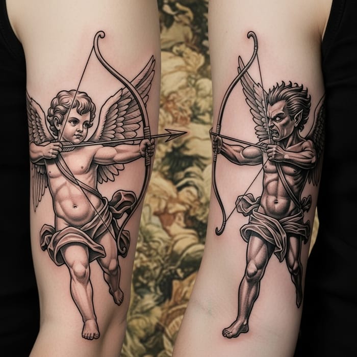 Epic Cupid Showdown: Good vs Evil Epic Cupid Showdown: Good vs Evil
