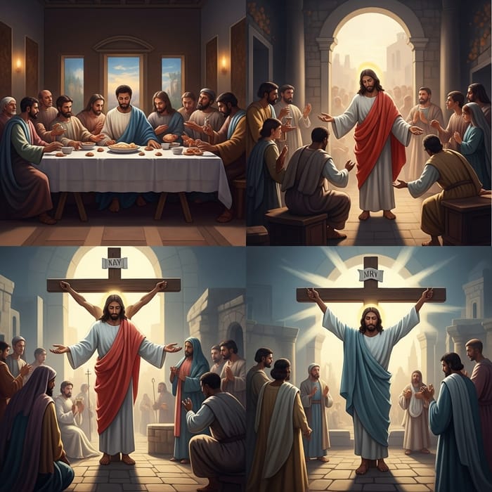 Holy Week Events with Black Jesus: Scenes of Unity and Faith