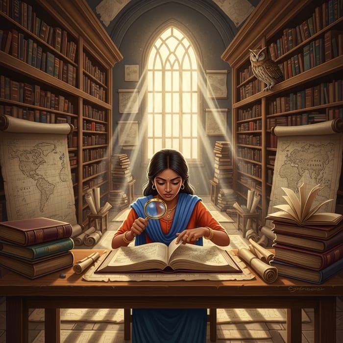 Learn in Vast Library: Abstract Concept Art Learn in Vast Library: Abstract Concept Art