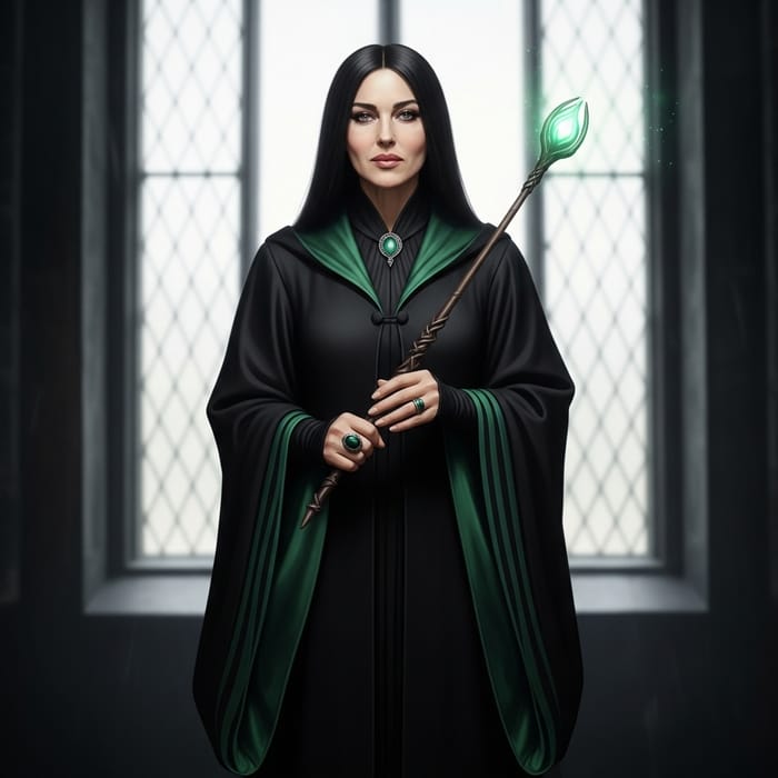 Monica Bellucci as Minerva McGonagall: Magic & Elegance Monica Bellucci as Minerva McGonagall: Magic & Elegance