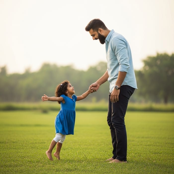 Heartwarming Father Daughter Moment | Joyful Family Bond Heartwarming Father Daughter Moment | Joyful Family Bond