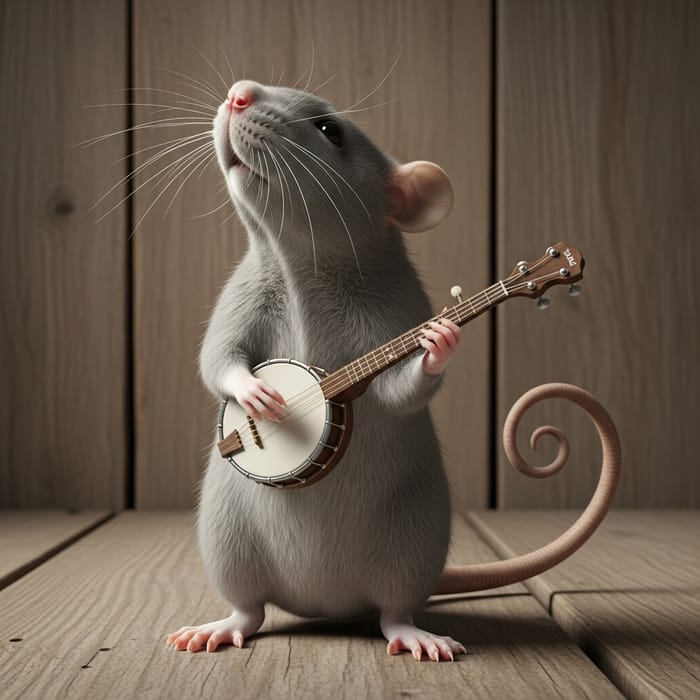 Watch a Rat Play Banjo: A Cute Performance Watch a Rat Play Banjo: A Cute Performance