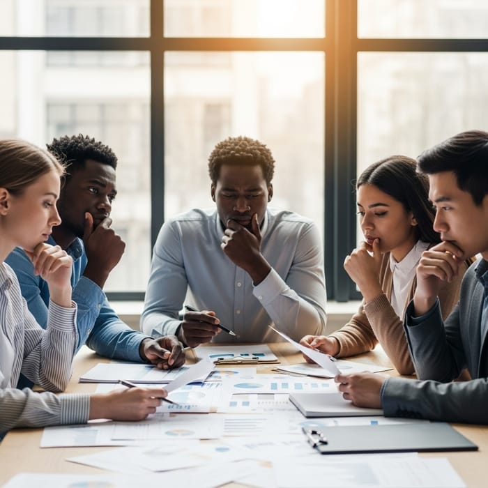 Young Professionals Navigating Financial Options Young Professionals Navigating Financial Options