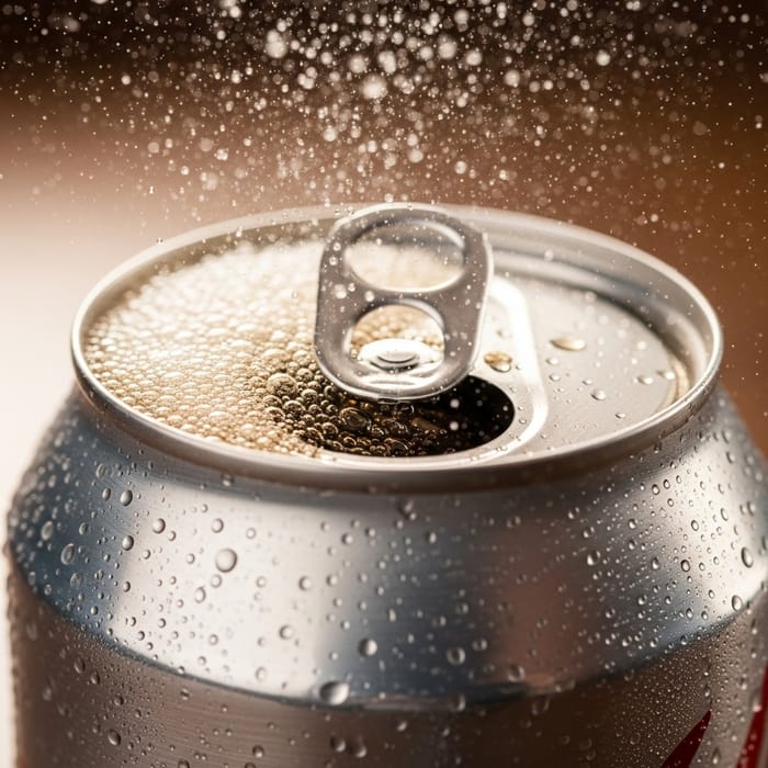 Soda Can Pop with Attitude