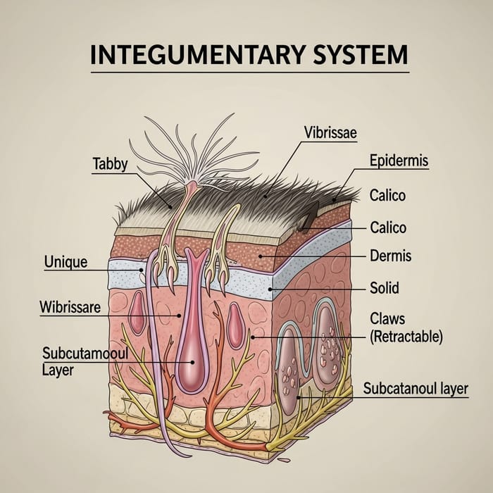 Feline Integumentary System: Layers and Functions